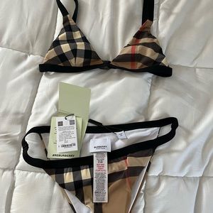 Burberry bikini NWT